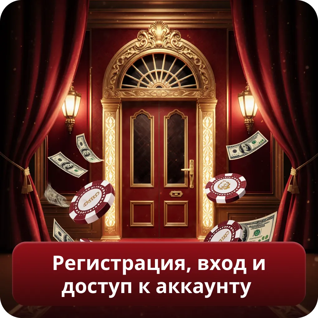 Регистрация, вход и доступ к аккаунту